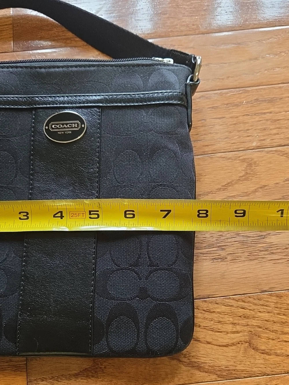 Coach black crossbody